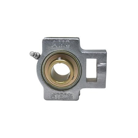 Ami Bearings SINGLE ROW BALL BEARING, 2'' MED ZINC WIDE SET SCREW NICKEL WIDE SLOT TAKE-UP UCST211-32NPMZ2